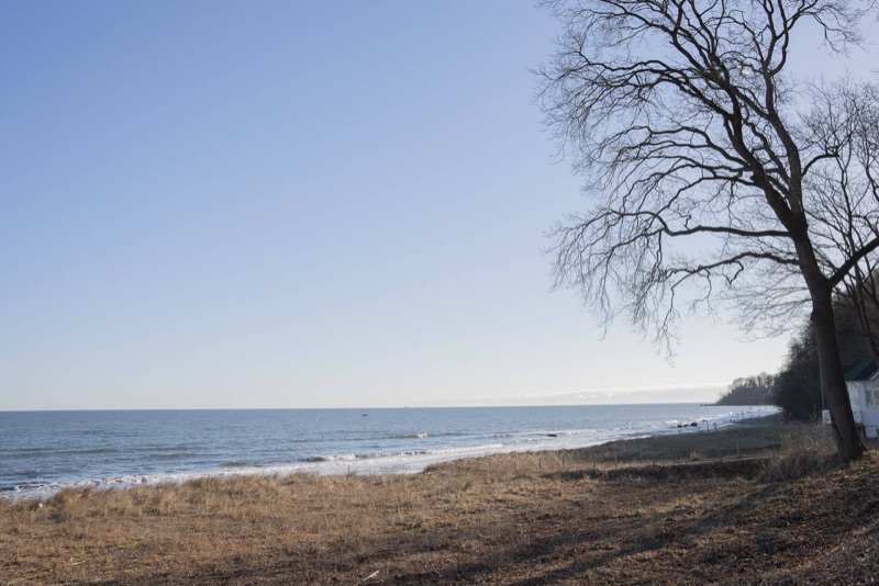 Der Nordstrand von Göhren mit Blick über die Ostsee